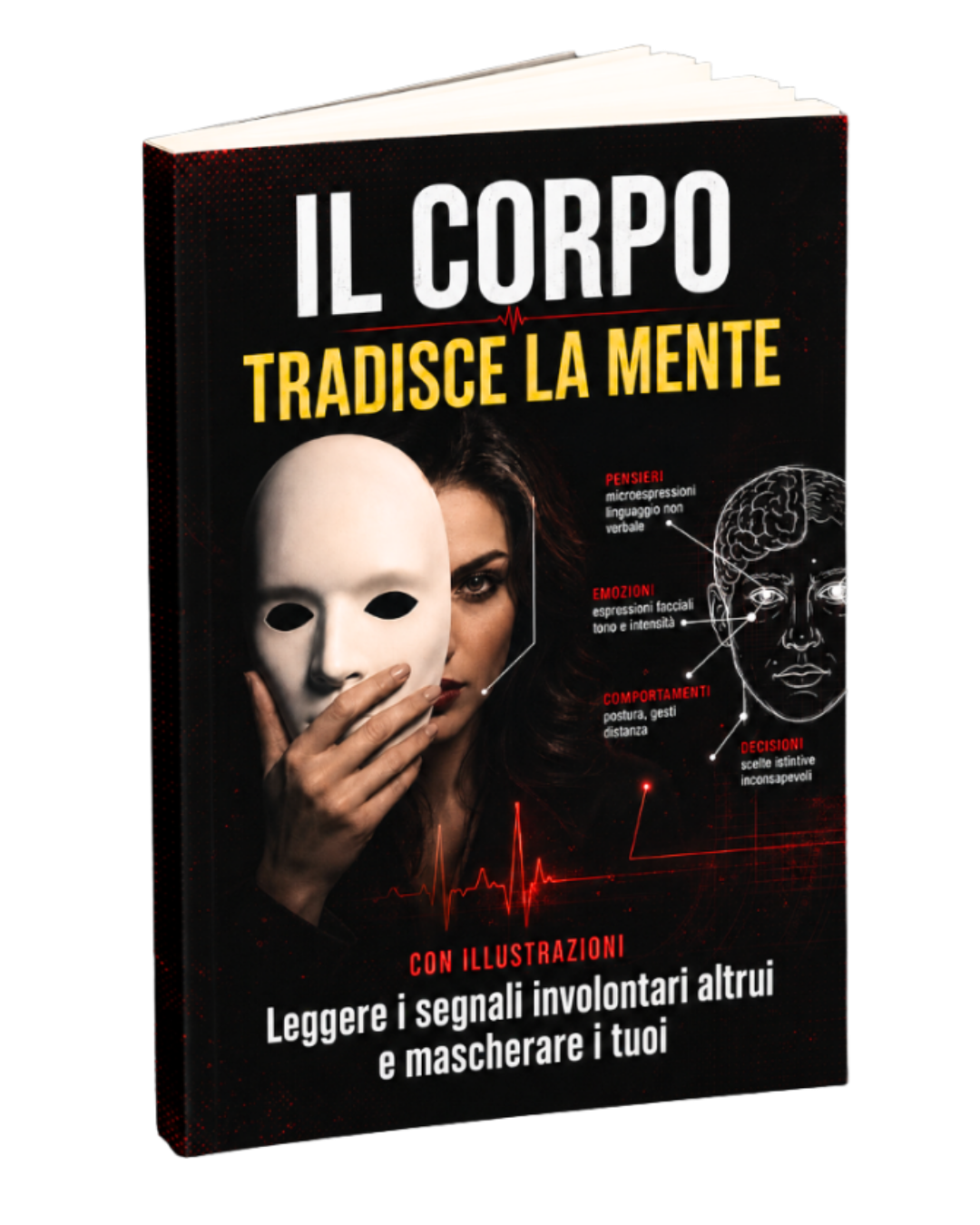 Mockup del libro Il corpo tradisce la mente