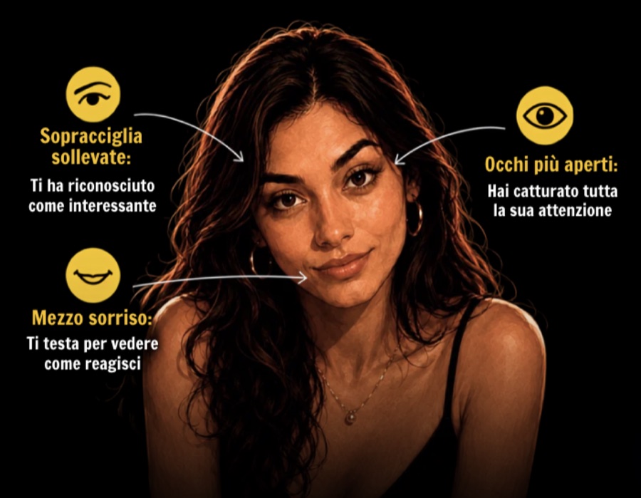 I segnali del corpo che rivelano interesse
